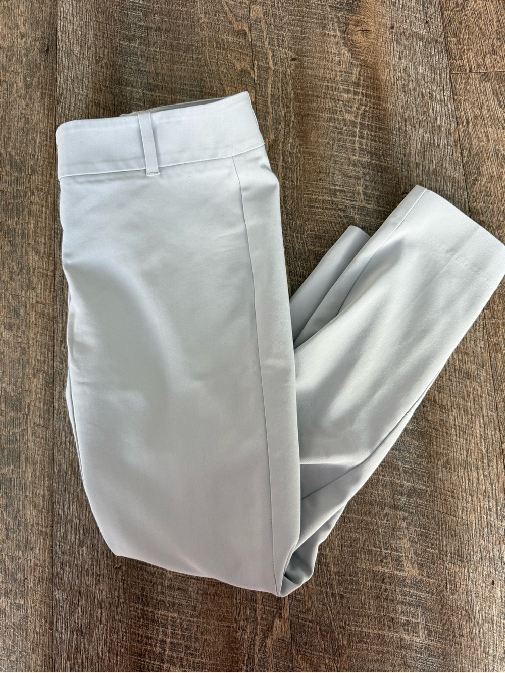 White House Black Market Light Gray Tailored Pants